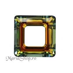 Pandantiv cristal square 20mm Sahara